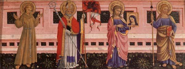 Bartolommeo Caporali St.Luke and the Apostle Jacob the Elder china oil painting image